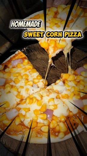 🔥 Viral Sweet Corn Pizza Hack! 🍕 #Shorts #cooking #food #pizza