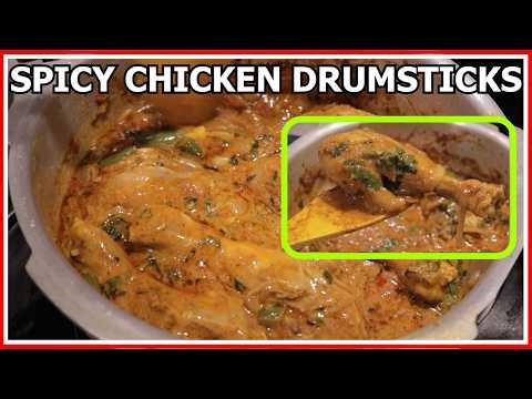 Spicy Drumstick Chicken Curry 🍗 | Juicy Chicken Legs Masala | Easy Home Style Recipe