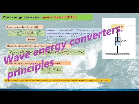[Wave energy conversion] Dynamics and energy extractions