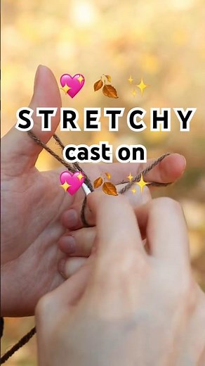 German Twist (Stretchy!) Cast On ✨ #knotting #knittingtutorial #knittingtechniques #knit