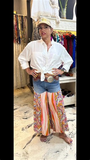 New repurposed jeans come play dress up | Pepita Nelson