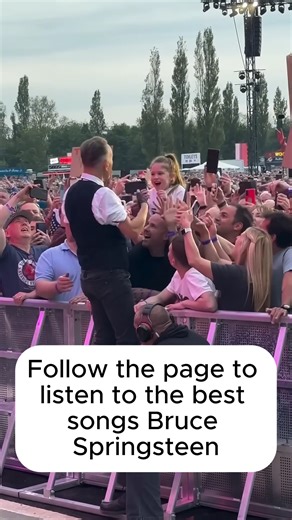 A MOMENT THAT MELTED BELFAST — Bruce Springsteen pauses “Hungry Heart” to greet a young fan on May 9, 2024, creating a scene no one in the crowd will ever forget | The Retro Music Revival