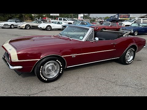 Test Drive 1967 Chevrolet Camaro Convertible SOLD $34,900 Maple Motors #3208