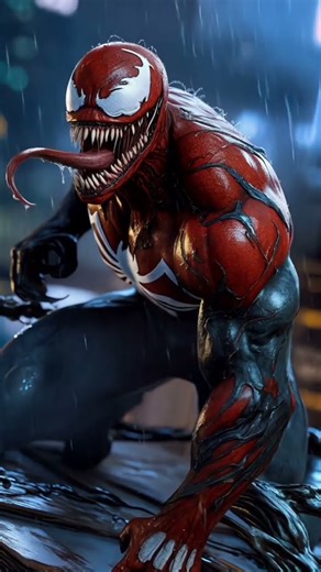 #anime#Spider-Man with comparison venom ##