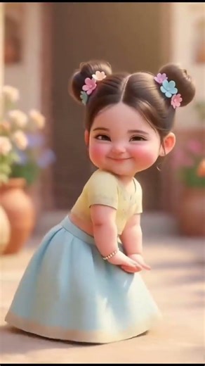 Little Princess Dancing! 💃✨ #cutedance #animation