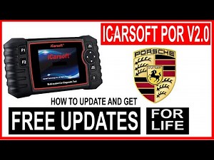 How To Update iCarsoft POR V2.0 for FREE & Get FREE LIFETIME UPDATES