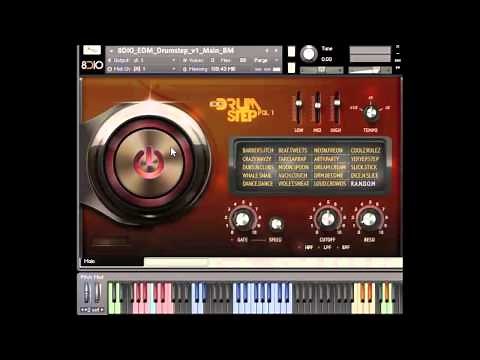 8Dio EDM Drumstep V1