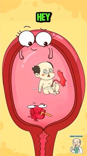 Are Uterine Fibroids Dangerous During Pregnancy? #pregnancy #animation