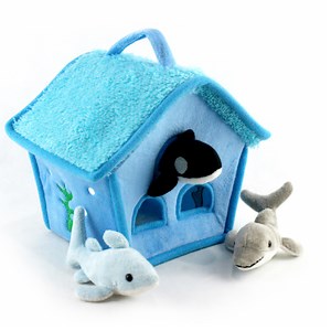 [Hot Item] New Style Wholesale Custom Plush Stuffed Funny Animal House Toy for Kids