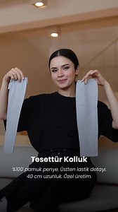 Pratik kullanım, gün boyu konfor. İpekistanbul’un \u00100 pamuk penye Tesettür Kolluk modeliyle kombinlerini zahmetsizce tamamla. Üstten lastik detayı ve 40 cm uzunluğu sayesinde kayma yapmadan rahat ve düzenli bir duruş sunar. ✨ Şimdi keşfet, konforu İpekistanbul farkıyla tamamla. | Ipekistanbul.com