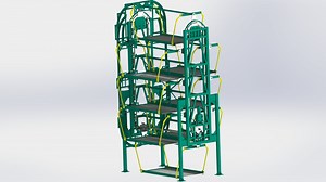 [Hot Item] Tabitha Automated Vertical Circulation Rotary Parking System for 16 Suvs