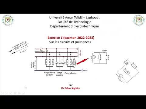 Exercice 1 Circuits de puissance - examen 2022-2023