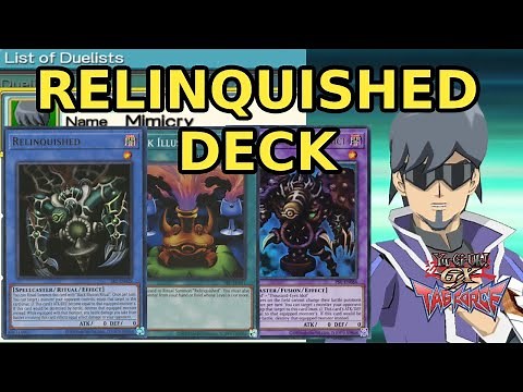 Yugioh GX Tag Force 1 : Mimicry / Relinquished deck