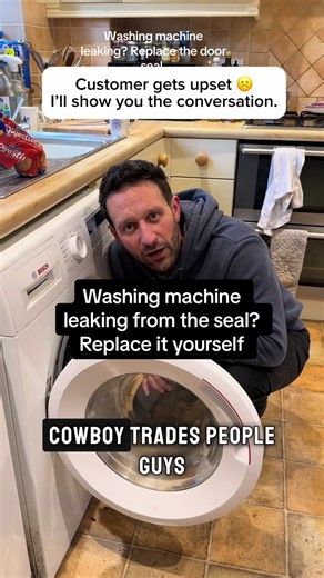 How to Replace a Leaky Washing Machine Door Seal