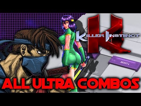 Killer Instinct (SNES) All Ultra Combos