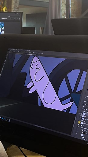 Spot the episode! Our background artist Gemma hid a the longdog in this Bluey episode - we wonder which one it is 🤔 #bts #bluey #behindthescenes