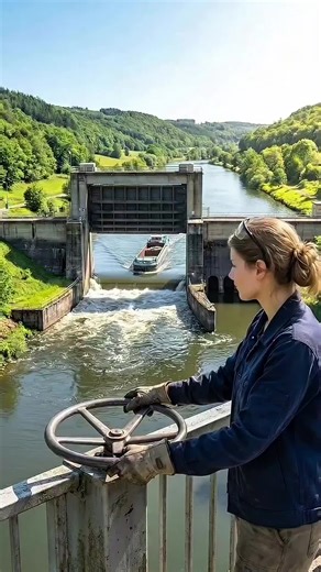 ship inter the Bridge #ship#bridge#engineering #amazingmoments #ai | ship