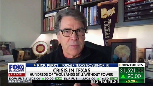 11K views · 156 reactions | "We know we have to have a diverse energy portfolio. Listen, wind was a problem here, but it wasn't the only problem. We had problems across the board." Former Energy Secretary Rick Perry argues Texas Gov. Greg Abbott and legislators need to find the energy solution to the crisis to ensure it never happens again. | Fox Business | Facebook