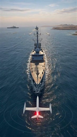 Drone Swarm Approaches a Carrier — And This Is Why No One Dares Enter #ModernWarfare #DroneWar