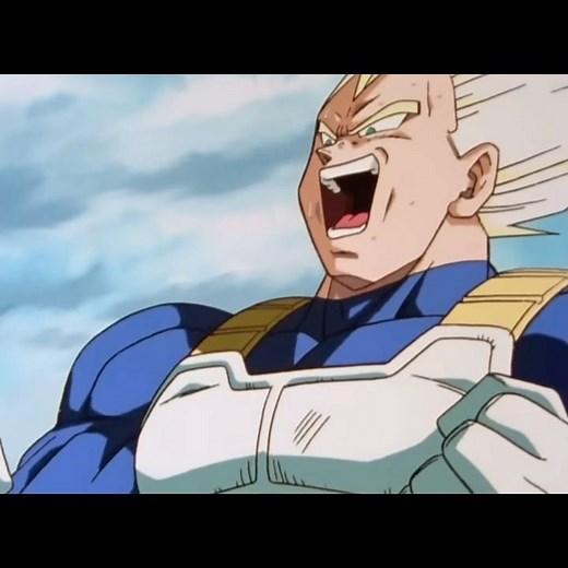 Vegeta vs cell but it’s made by me 2.0