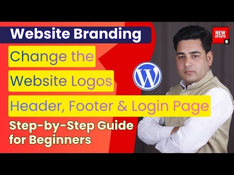 Change Website Logo in Minutes | Header, Footer & Login Page