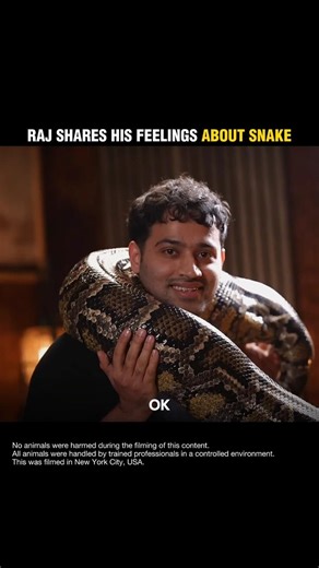 Raj Shares His Feelings About a Python 🐍