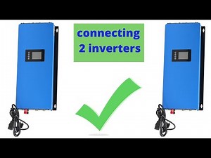 Connecting 2 2kW grid tie inverters with limiter in parallel. Power source - 23.5kWh LiFePo4 bank.