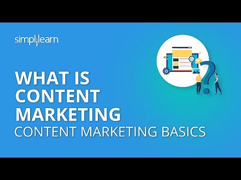 What is Content Marketing | Content Marketing Basics | Content Marketing Tutorial | Simplilearn