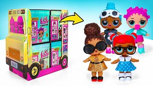 UNBOXED! | LOL Surprise! Furniture Packs 3 series Hi, guys! Check out what we have here! L.O.L. Surprise Furniture Packs! This is not our first unboxing of this collection. If you want to see two previous ones, check out our channel! And this is series 3 by the way! Let's have a closer look at all four playsets! There are not only rooms but also more than 10 new surprises and an exclusive doll inside each box. And we start with a sleepover playset. Blind baggies are all over here! This room tota