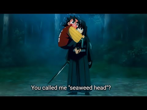 You called me seaweed head - Muichiro funny moment