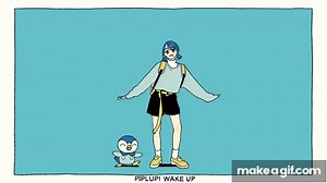 【公式】プロジェクトポッチャマ “Piplup Step” アニメーションMV on Make a GIF