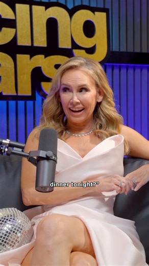 Kym Johnson and Robert Herjavec share the love story and how they went from #DWTS partners to a married couple! 🥹 ❤️ Check out the #DWTSpodcast on Disney and Hulu for more! | Dancing with the Stars