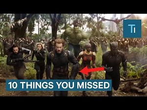 'Avengers: Infinity War' Trailer: 10 Things You Missed