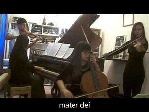 Ave Maria - Camille Saint Saëns - Instrumental Karaoke with lyrics