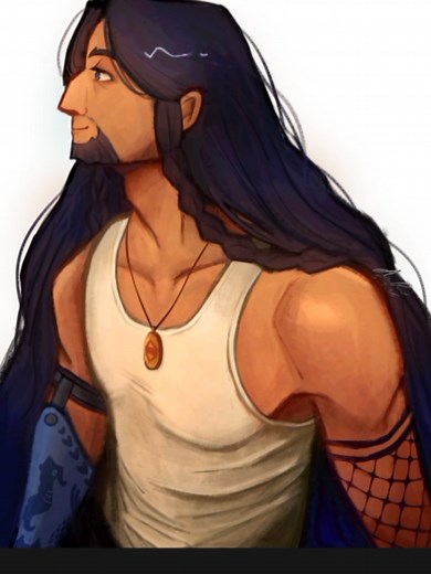 Poseidon Design by Neal Illustrator