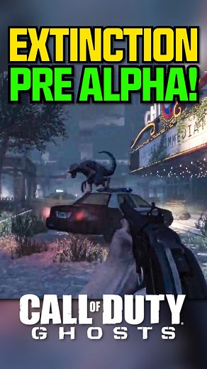 FIRST EVER LOOK at Pre-Alpha Alien Mode in Call of Duty! (Extinction) #callofduty #ghosts #zombies #extinction #aliens #gaming #videogames #cod | MrDalekJD