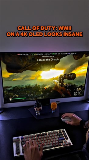 Brock on Instagram: "🎮Call Of Duty: WWII - #callofduty #gameplay #4k #oled #rtx4090"