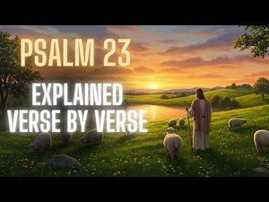 Psalm 23 Explained Verse by Verse — Discover the True Meaning!