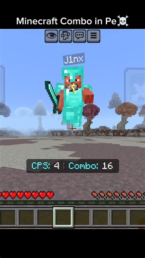 Minecraft Pe Combo 🔥 #minecraft