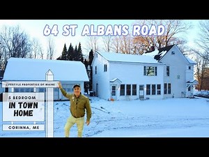 5 Bedroom 2 Bathroom Historic Colonial Farmhouse| Maine Real Estate