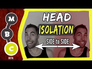 💃Head Isolation Side to Side Full Tutorial★Neck Body Isolation Tutorial for Beginners★#MBCisolation