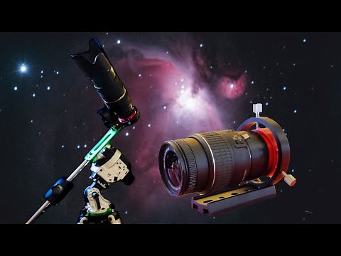 Using ZWO Astrophotography Cameras with Dslr Lenses & No Aperture Ring