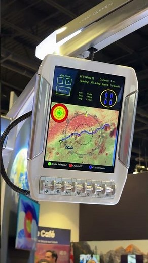 Lunar Outpost Lunar Terrain Vehicle and MDA SKYMAKER arm