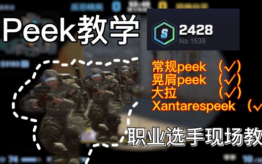 ⚡一个视频教会你Peek的正确方式⚡