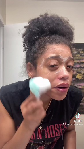 I think one person asked for a face washing routine so naturally here’s the video. All products are from @honeydippedcos 🥰✨