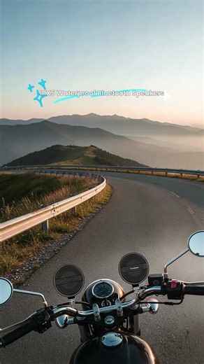 Ipx5 Waterproof Motorcycle Bluetooth-compatible Speaker Pair, Multi-Mode Playback USB Aux Mp3, Eco-Friendly Lead-Free Safe Wireless Audio System #headphonesrecommended #headphone #caraccessorymusthave #beercanspeaker #sleepheadbandwithbluetooth #waterproofearbuds #phonespeaker #2wayradios #diyspeakerkit #magneticspeaker