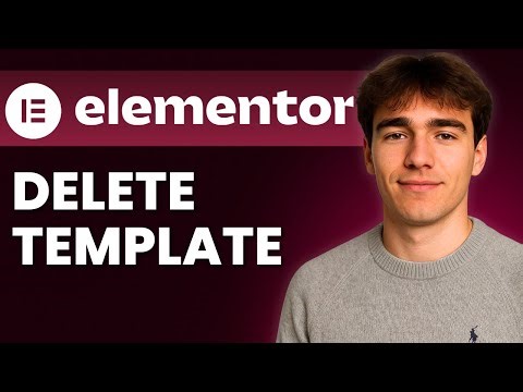 How to Delete an Elementor Template (Tutorial 2026)