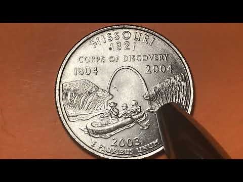 2003 US Missouri Quarter - State Quarter Series Missouri