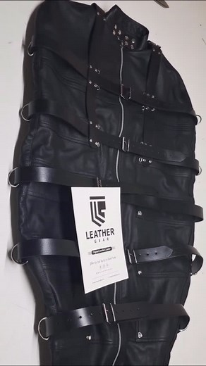 LeatherGear on Instagram: "Leather Bondage Sleeping Sack! 😍 ———————————————————- Available in all sizes FREE World Wide Shipping 🌎 ———————————————————- Visit our store to buy one or see whole leather fetish collection 🏳️‍🌈 link in the bio Website 👉www.myleathergear.com For wholesale inquiry please email 📧 info@myleathergear.com . . . . . #leather #bondage #bluf #leathergoods #nightparty #leatherbondage #meninleather #leatheruniform #leathermen #leatherchaps #leatherjeans #originalleather #