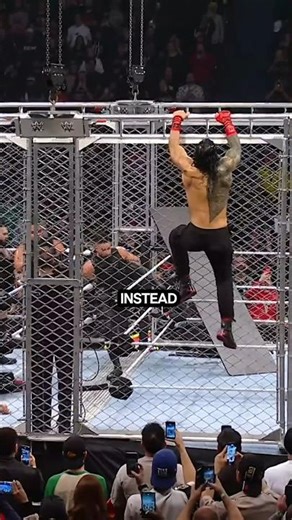 👉 They Locked the Cage to Stop Roman Reigns… BIG Mistake 💀#RomanReigns #WWE #WWEShorts #bloodline